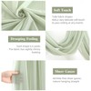 Wedding Arch Draping Fabric 28" x19FT, Sheer Chiffon Fabric Backdrop,1