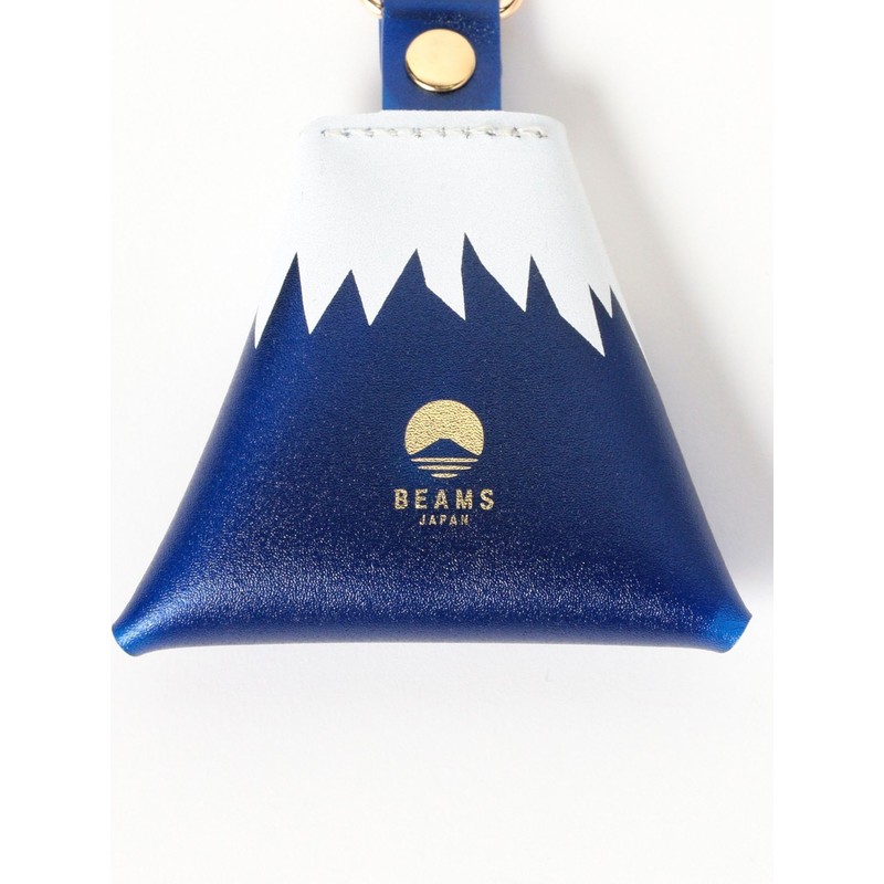 Beams Japan 56650383781 Small Items, Mt. Fuji Coin Case, Blue