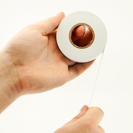 ERKO Isolierband Weiß PVC 19mm x 20m Elektrische Leitungen Reparatur, Hochflexibel mit starker Klebekraft, Chemiebeständig, Polyvinyl Chlorid, Universal