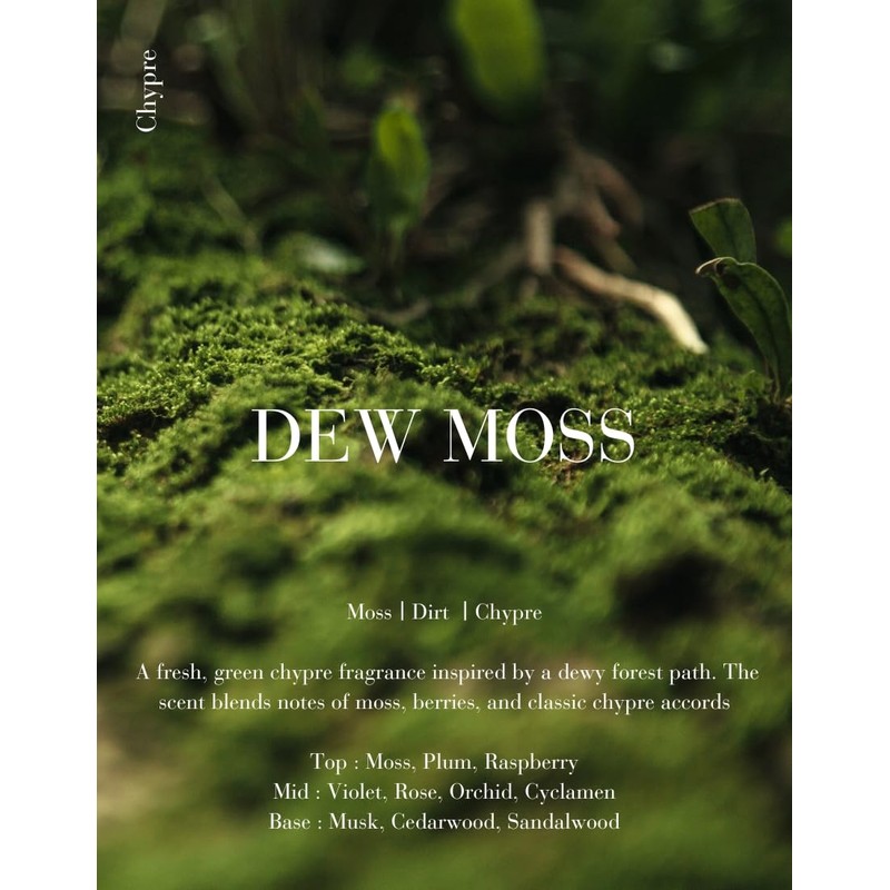 CONER Smart Scent Diffuser Refill Cartridge - Dew Moss -