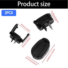 2 Pcs Golf Ball Retriever for Putter,Golf Ball Picker Upper,Golf-Ball Retrievers Grabbe Accessories Black Foldable Putters Balls Claw Grabber of Telescopic Pick up Tool End for Driving Range,Course