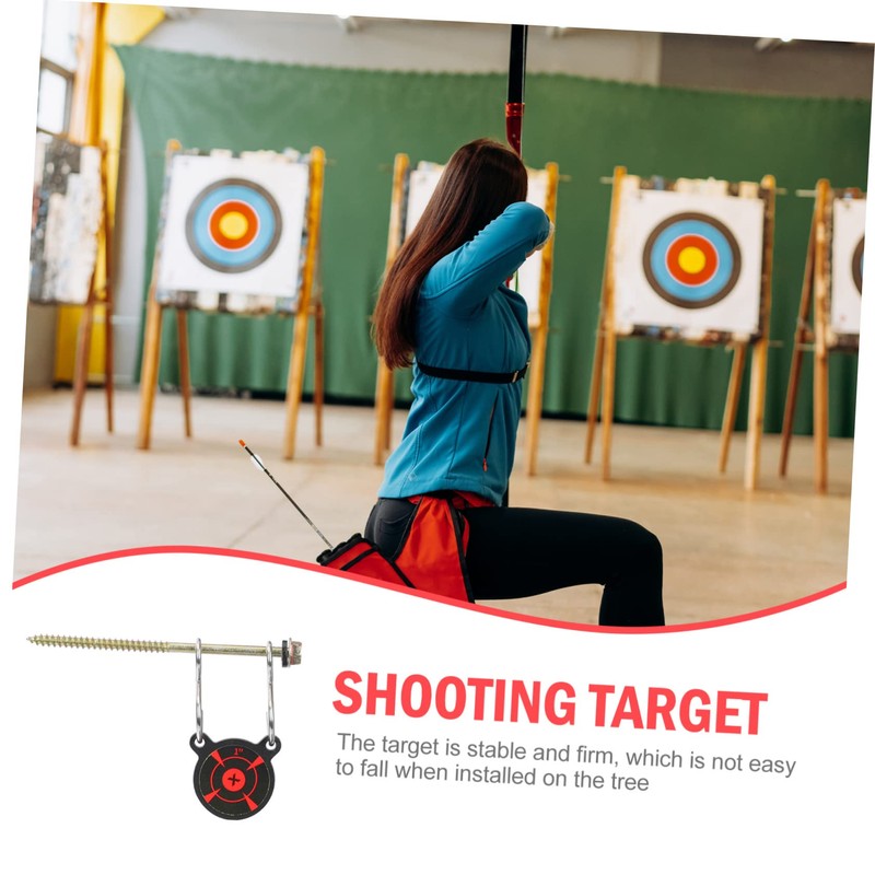 Mipcase 1pc Tree Mounted Dartboard Professional Shooting Target for Outdoor
