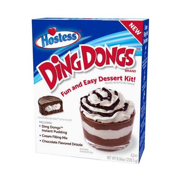 Hostess Ding Dongs - Kit de postre (2 unidades)