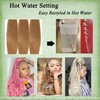 White Braiding Hair Pre Stretched 26 Inch 3 Packs Yaki