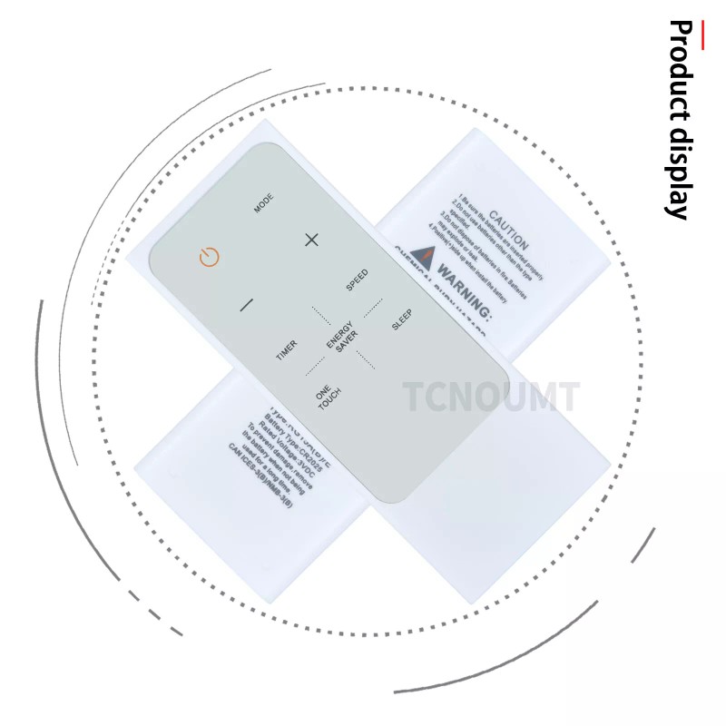 Unbranded RG15A(B)/E Remote Control For Midea GE CL Magnavox Air