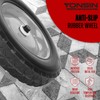 YONSIN 8" Heavy Duty Gate Wheel Caster For Metal Tube
