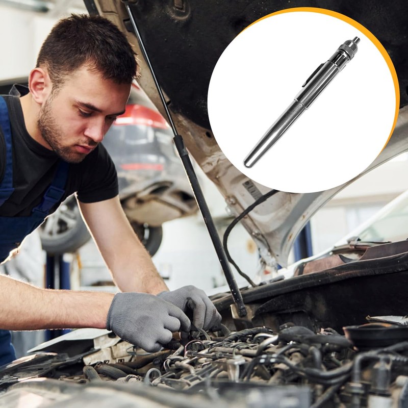 HZEL Car Precision Oiler, Portable Aluminum Lube System Oiling Pen