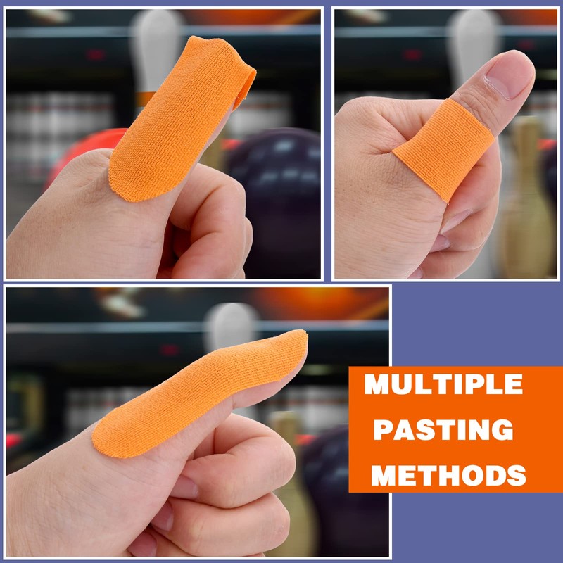 Prasacco 100 Pcs Bowling Tape Bowling Thumb Tape Bowling Finger