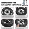 2 Pack 10x2.5 Scooter Tire Inner Tube, 10x2.50 Replacement Inner