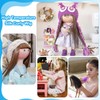 PATIKIL 9'' Long Hair Doll Wig, Soft Silk Toy Head