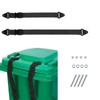 2PCS Trash Can Locks for Animals, Raccoon Bear Proof Trash