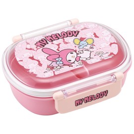 Skater QAF2BAAG-A Children's Lunch Box, 12.2 fl oz (360 ml), Fluffy Dome, My Melody, Ushiro, Sanrio, Antibacterial, For Kids, Made in Japan