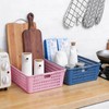 8 Pack Boho Plastic Turn in Paper Trays for Classroom