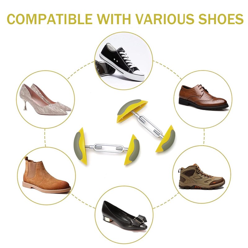 kupnos 1Pair Mini Shoe Stretchers Women Wide Feet, Non-Slip Shoe