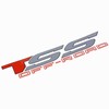 Pair Set TSS Off Road 4x4 Decal Sticker Vinyl Fit