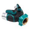 ZONADAH 2 Way Garden Hose Splitter Hose Y Splitter 3/4