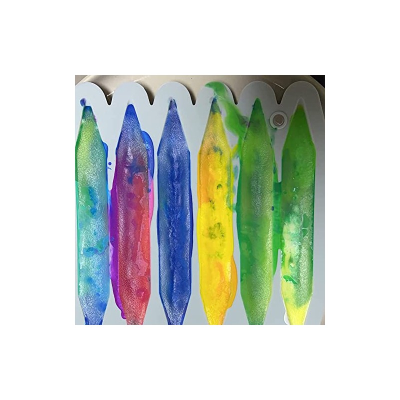 Molde de reciclaje de crayón 3D, molde de silicona ,