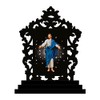 Vprint Wood Jesus Crist Showpiece, 10x12x1 cm, Multicolour