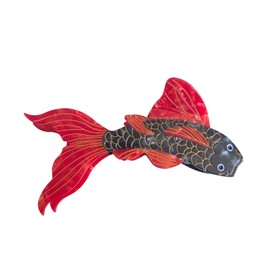 Fancy Carp Fish Hair Clips,Novelty Acetate Claw Clip for Women,Cute Hair Clip,Black