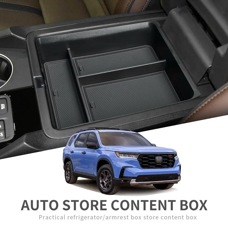 Spawson Center Console Organizer for 2023-2025 Honda Pilot, Insert Storage