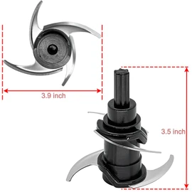 for Ninja NJ100C Express Chop Replacement Blade, Spare Blade Part Fit 200W Ninja Foodi Mini Chopper (Canadian Version) Bowl 16oz