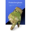 Full Finger Touch Screen Contact Gloves Hard Knuckle Cycling Biking