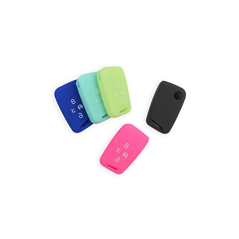 Solid Silicone Rubber Remote Cover for Volkswagen Tiguan 2018 -2024