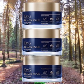 Dr. G Skin Irritation Relief Nutritious Cream Black Snail Cream 3 x 50ml / 닥터지 피부자극완화 영양크림 블랙 스네일크림 3개 50ml