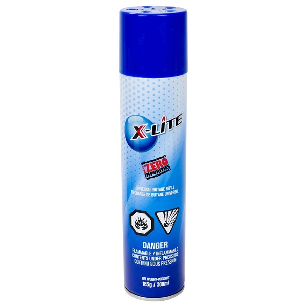 X-LITE 165 g (5.7oz) / 300 ml,Pack of 1,Premium Butane