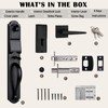 HISAFE Smart Front Door Lock Set, Keyless Entry Door Lock