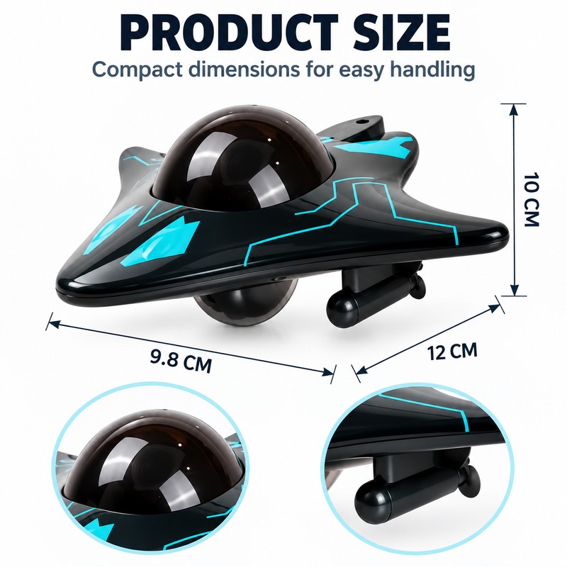 RC Boat with Underwater FPV Camera for Water Play –