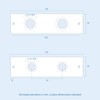 Easy Fixing Plate Bracket for Mini Douche Shattaf Thermostatic Shower