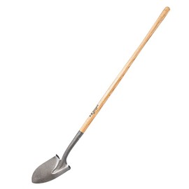 A.M. Leonard Size 0 Round-Point Shovel with Hardwood Handle