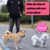FURLINGDA Hands Free Double Dog Leash for Two Dogs, No