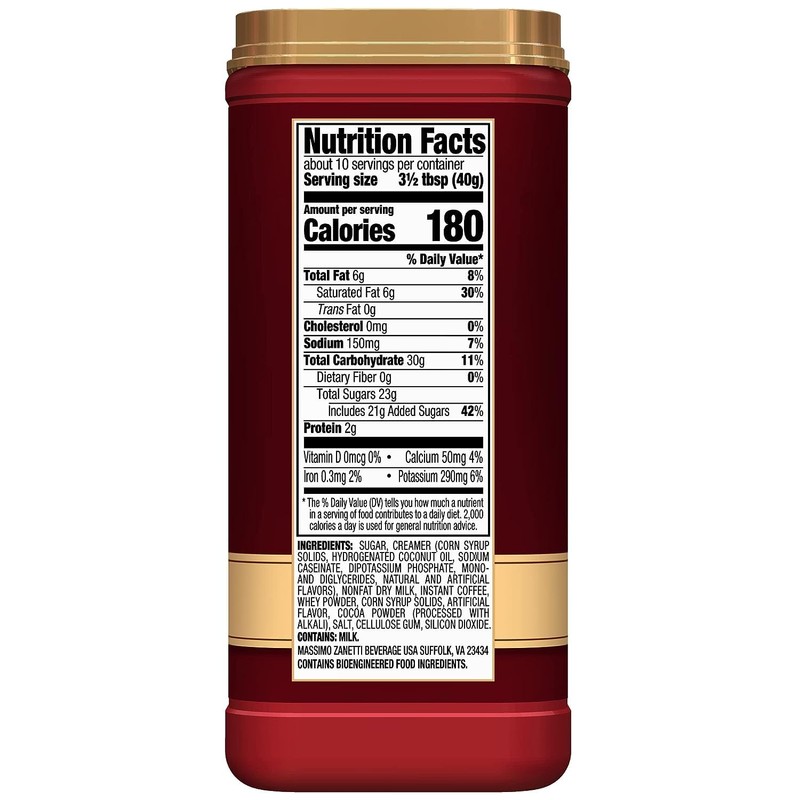 Hills Bros. Hazelnut Cappuccino mix,14 Ounce (Pack of 3)