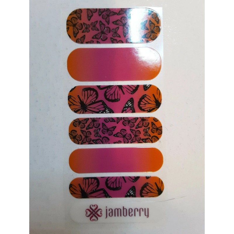 Jamberry nails *6 pc. mani packs* you choose one ORANGE