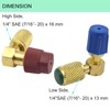 R12 to R134A Conversion Kit R12 to R134 A High/Low