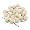 NIUPIKA Cotton Polishing Wheel Buff Buffing Wheels Rotary Tool Accessories