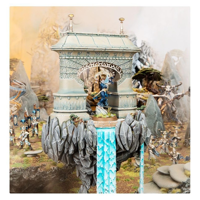 Games Workshop Warhammer AoS Lumineth Realm-Lords Shrine Luminor