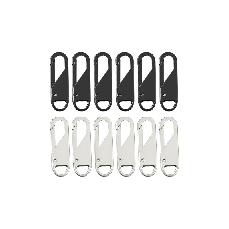 Zipper Pull Replacement Metal Zipper Handle Mend Fixer Tab Repair