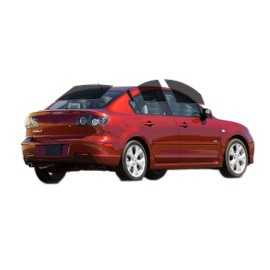 AUTOTEK Precut Windows Tint Film All Sides Cars Sun Blocking Protection Privacy Anti Shatter Glass 2 Ply Film Any Tint Shade kit for Mazda 3 Sedan 2004-2009