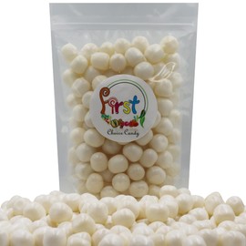 Sour Chewy Fruit Candy Balls (White Pina Colada, 2 Pound)