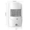 1byone Wireless Motion Detector Alarm System Waterproof Wide Range Security