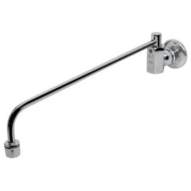 AA Faucet Wok Range Center-On Automatic Faucet with 17" Spout & 3/8" Male Inlet for Restaurant Kitchen AA-511G (3/8" Inlet 17" Spout)