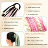 22 Inch Elastic Dread Ponytail Extension Dreadlock Ponytail Extension Synthetic
