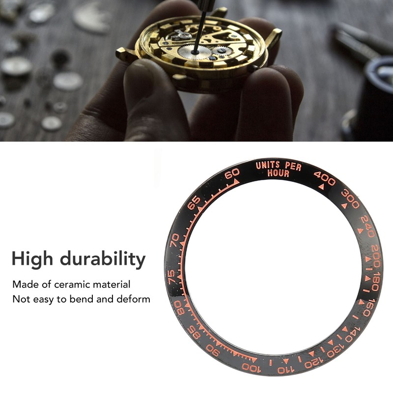 Watch Ceramic Bezel Insert Protective Accessory Replacement Number Watch Bezel