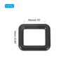 PATIKIL Metal Rectangle Rings Buckle 3/4 Inch, 10 Pcs Zinc