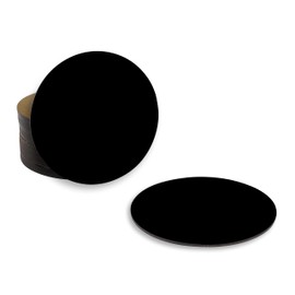 Inkdotpot Laser Cut Round Dics Acrylic Ornament Blank DIY Christmas Tree Decoration, Stocking Name Tag- Holiday Tags- 3mm Thick- 25 Pack