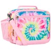 Choco Mocha Tie Dye Lunch Bag for Girls, Kids Insulated