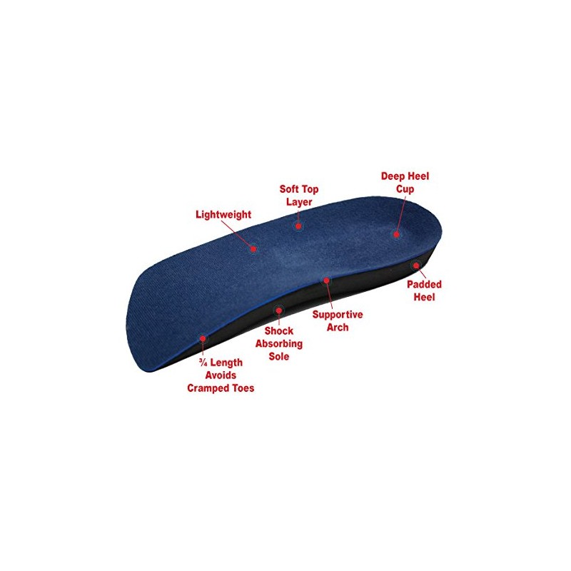 Orthotic Arch Support ¾ Length (Large)